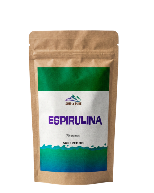 ESPIRULINA EN POLVO 70 GRAMOS